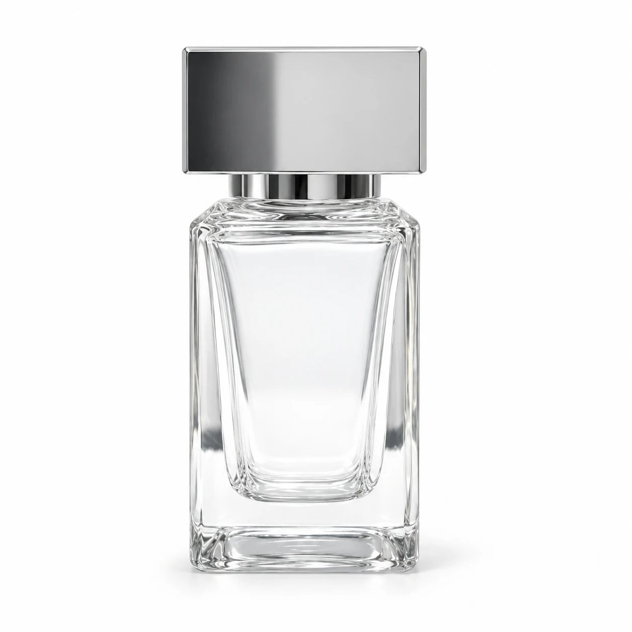 زجاجة عطر مربعة صغيرة بخزان متدرج — B25