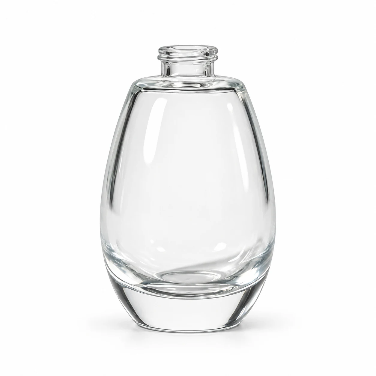 زجاجة عطر بيضية بقدم صغيرة — B305
