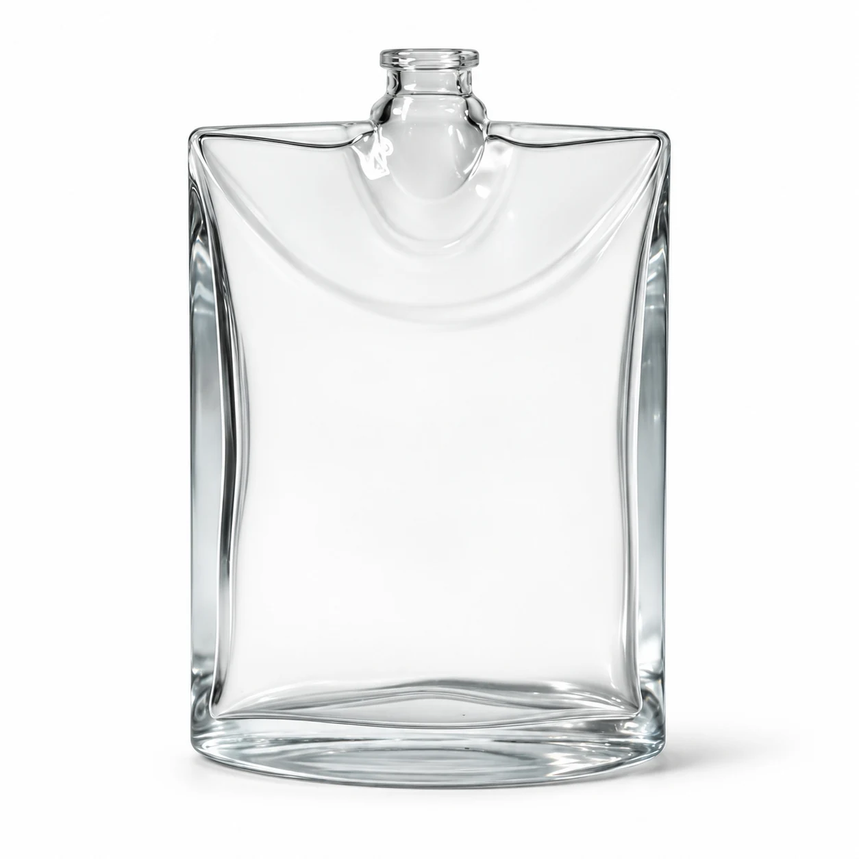 زجاجة عطر مستطيلة مقعّرة الجانبين — B359