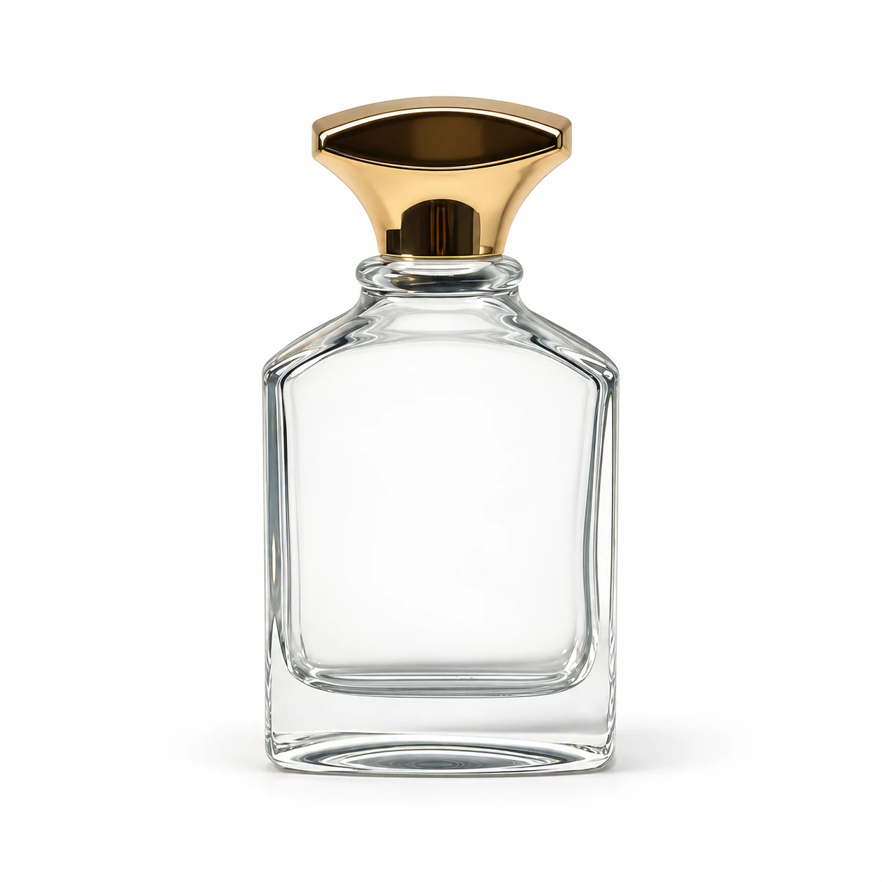 زجاجة عطر عريضة بكتف مائل — B415
