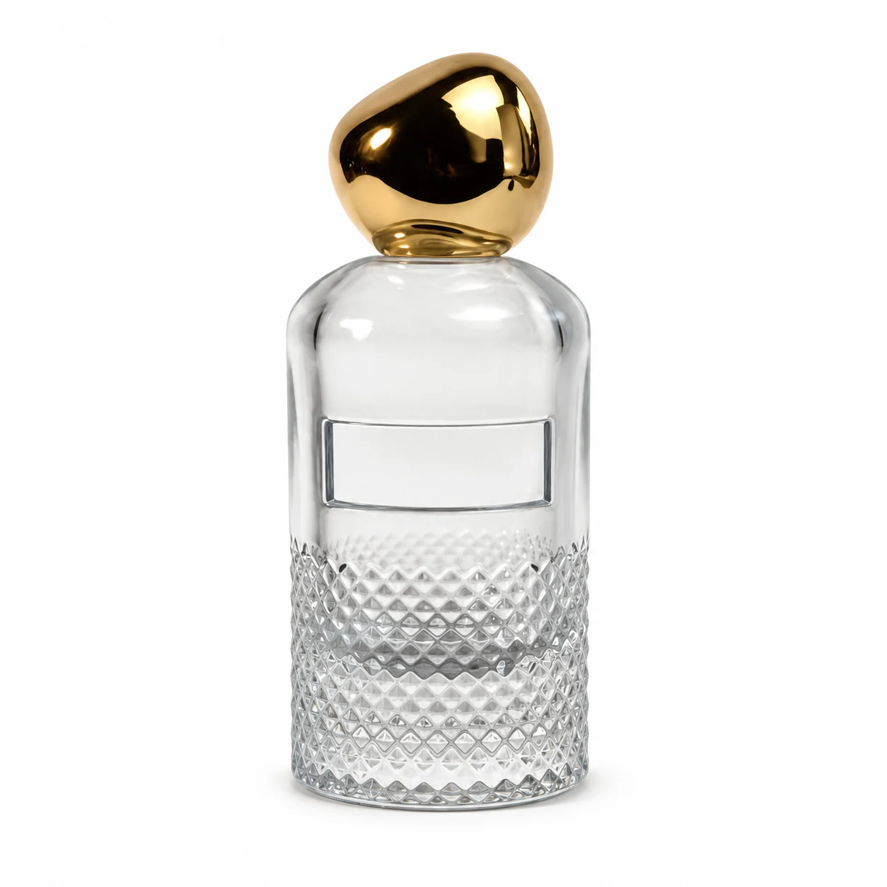 زجاجة عطر أسطوانية بلوحة وسطية — B513