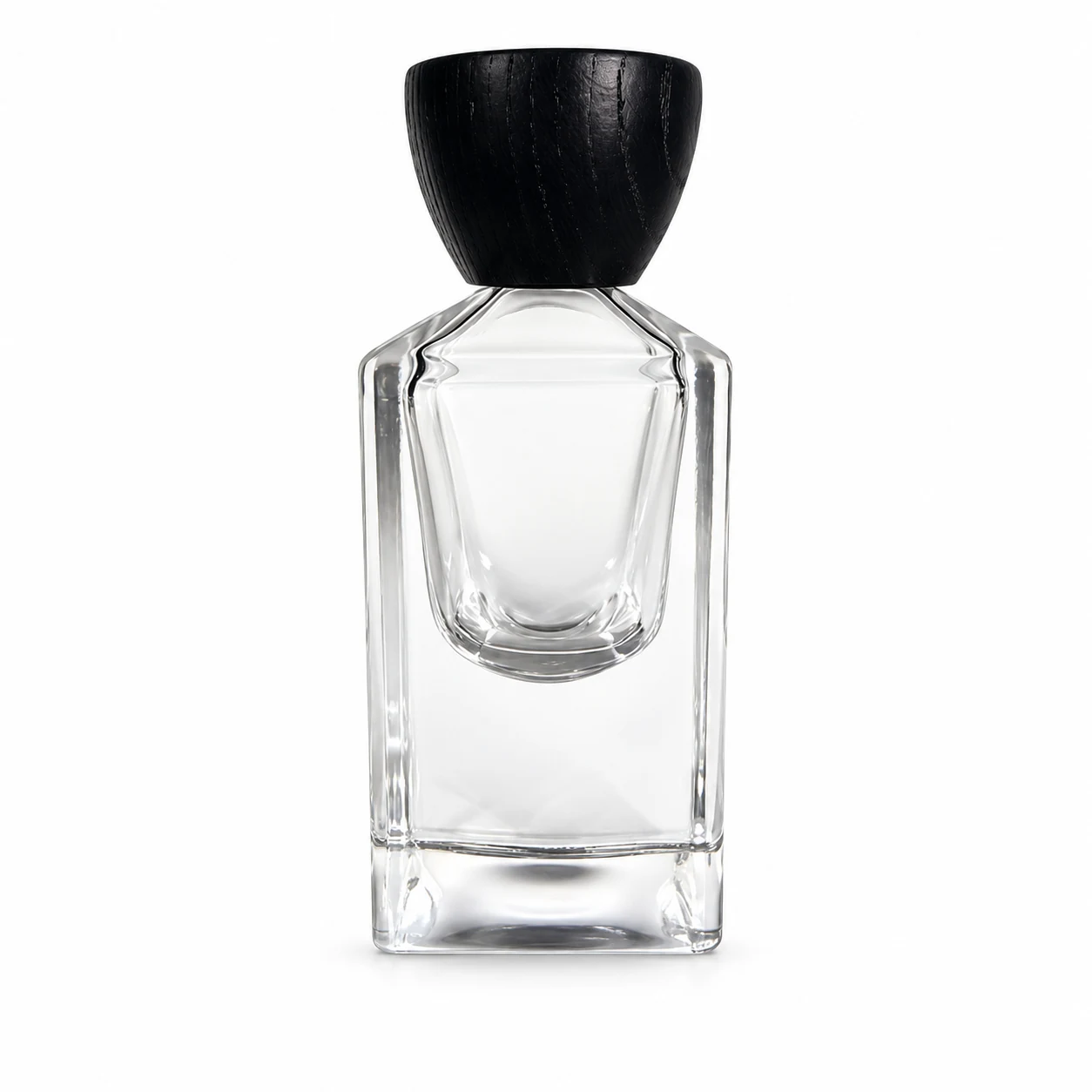 زجاجة عطر مستطيلة بخزان مستدير عميق — B556