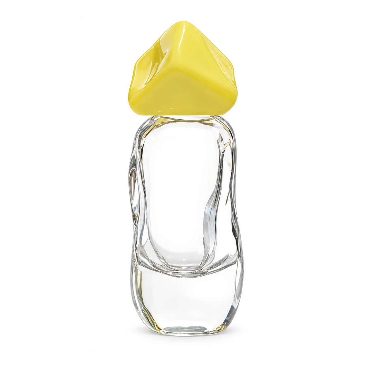 زجاجة عطر غير متماثلة بخصر منحني — B572