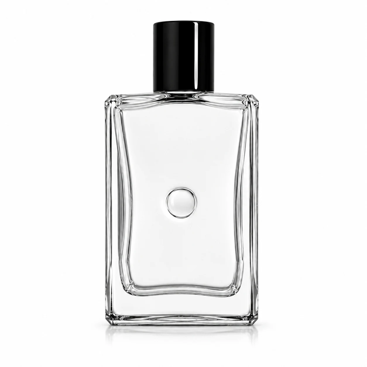 زجاجة عطر طويلة بدائرة مركزية صغيرة — B617