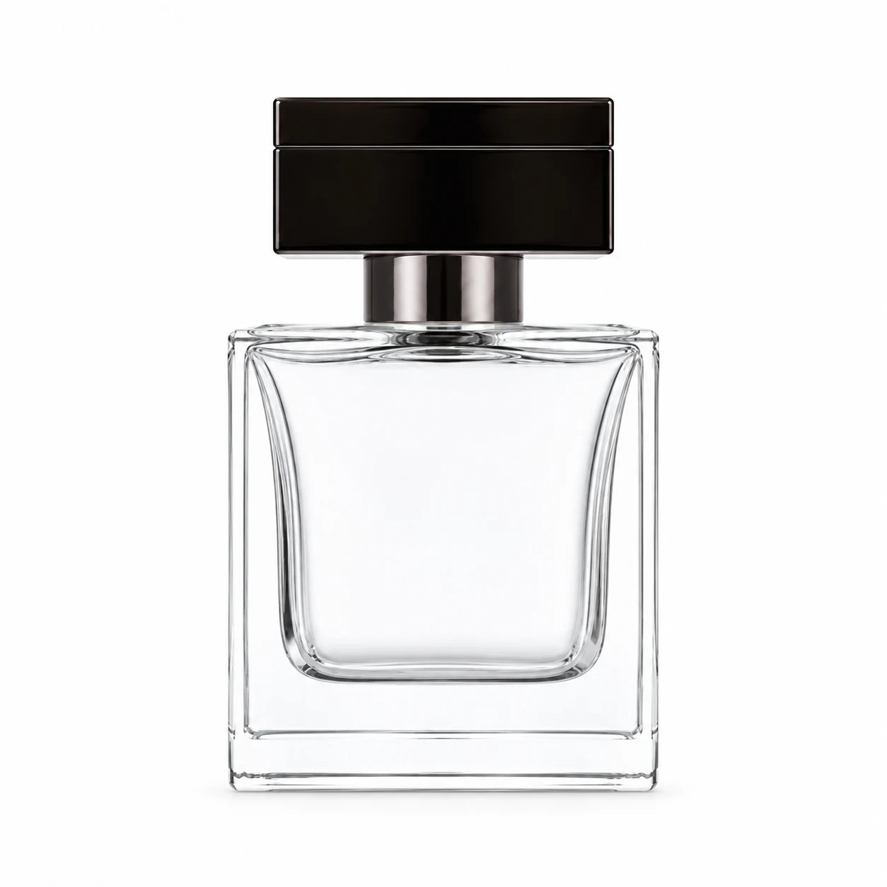 زجاجة عطر مستطيلة منخفضة — B671