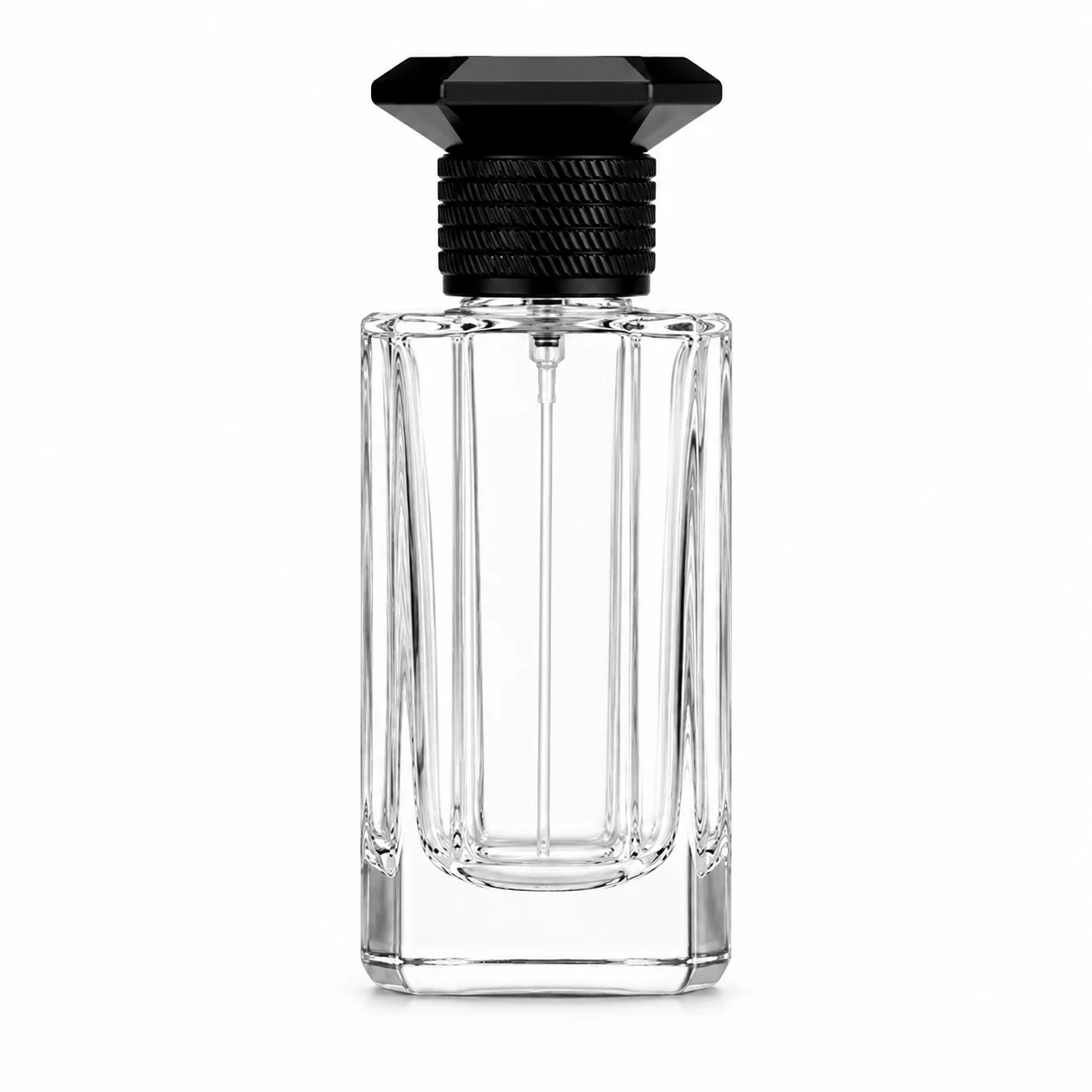 زجاجة عطر ضيقة بأوجه رأسية — B715