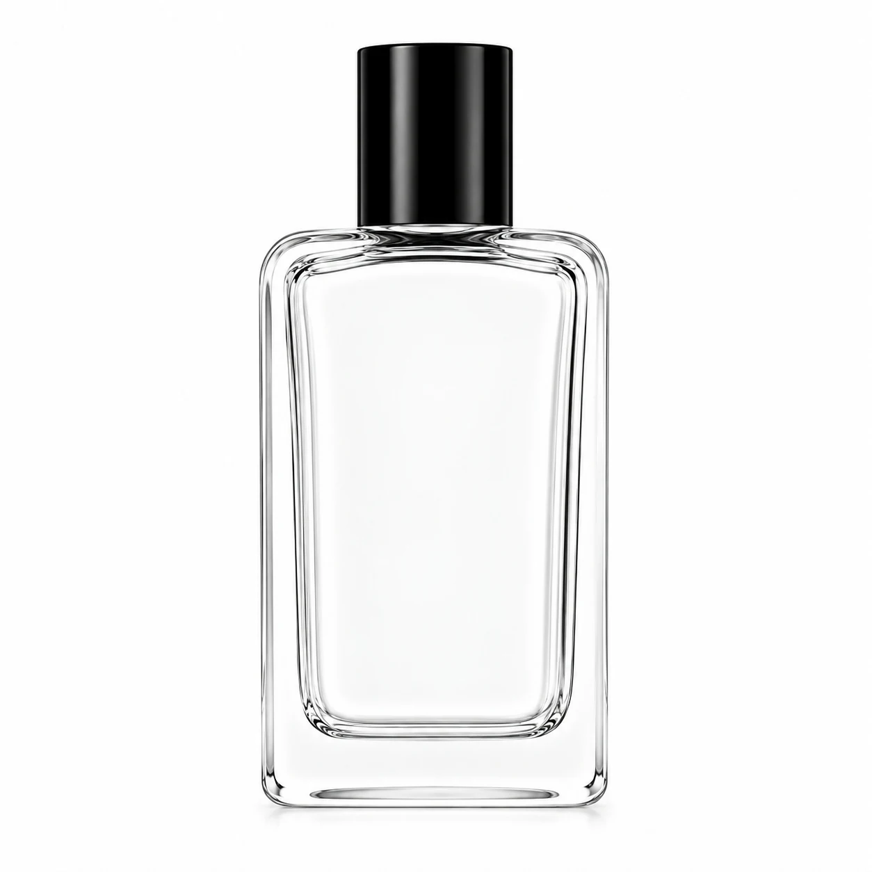 زجاجة عطر مستطيلة طويلة ناعمة — B742