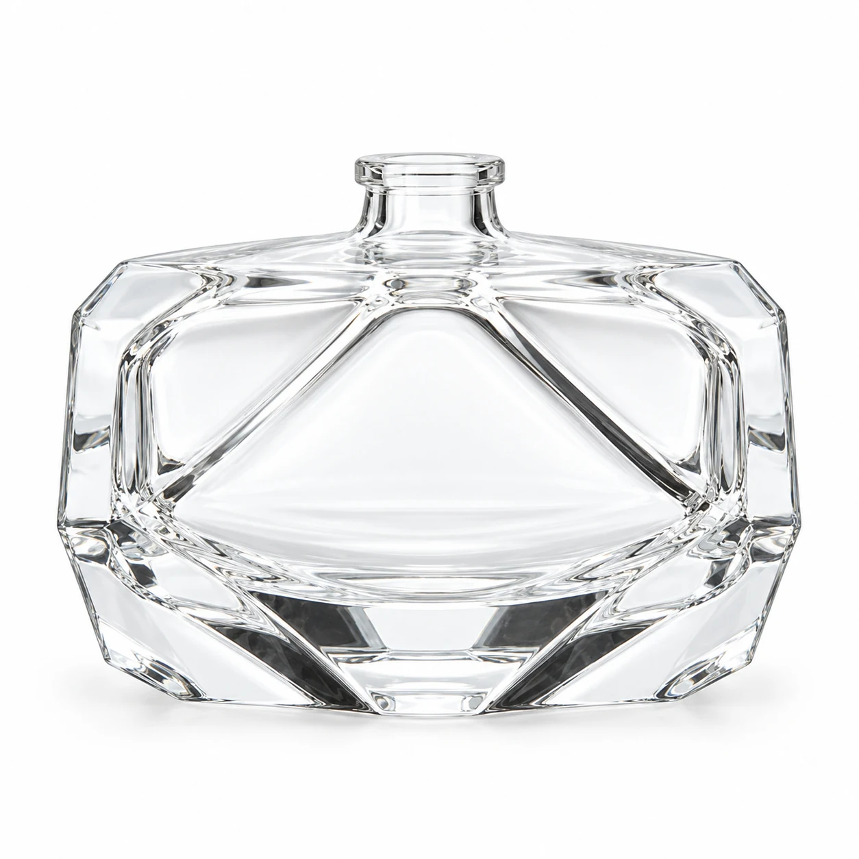 زجاجة عطر منخفضة متعددة الأوجه — B76