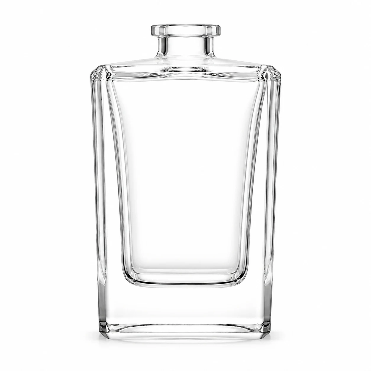 زجاجة عطر مستطيلة متدرجة العرض — B814