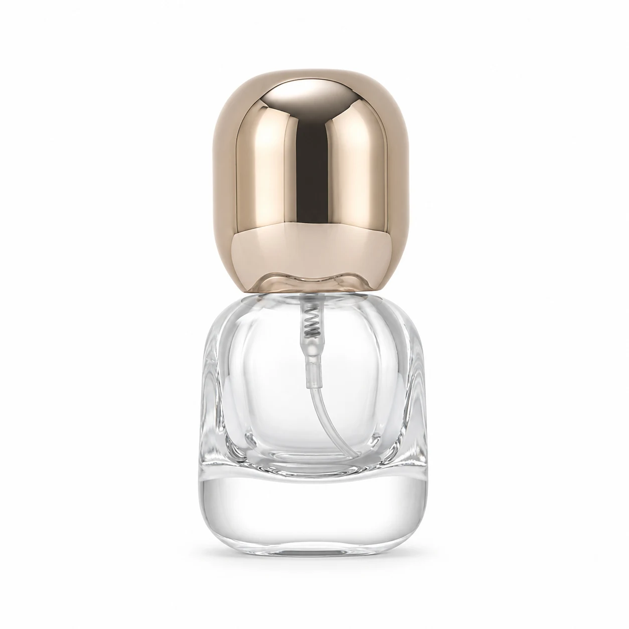 زجاجة عطر صغيرة بغطاء مقبب عريض — B837